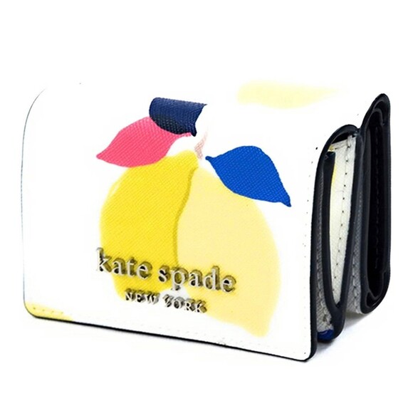 NWT OVER 40% off!  Kate Spade cameron lemon zest trifold wallet - Picture 6 of 12